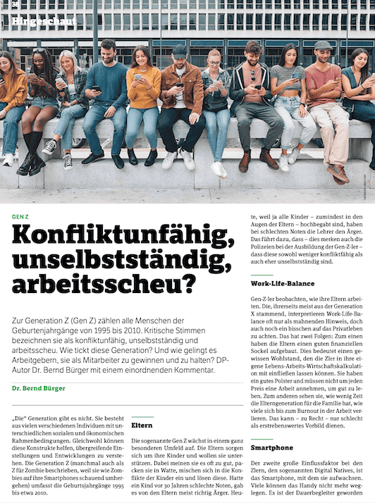 Generation Z bei der Polizei