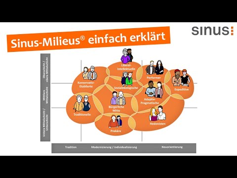 Sinus-Milieus expliqué simplement (vidéo explicative / Explainer video)